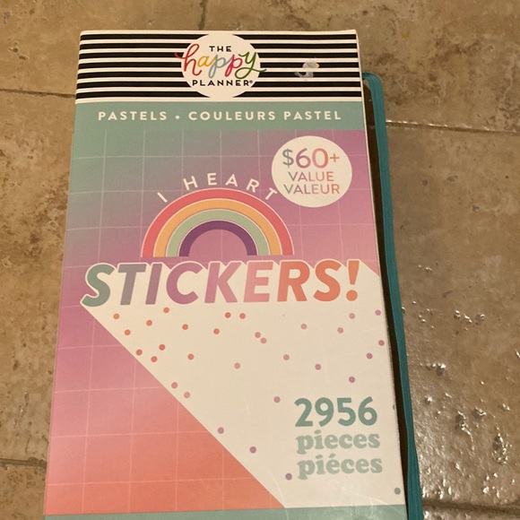 The Happy Planner Office Happy Planner Pastels Big Sticker Book